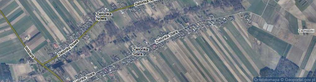 Zdjęcie satelitarne Zielonka Stara ul.